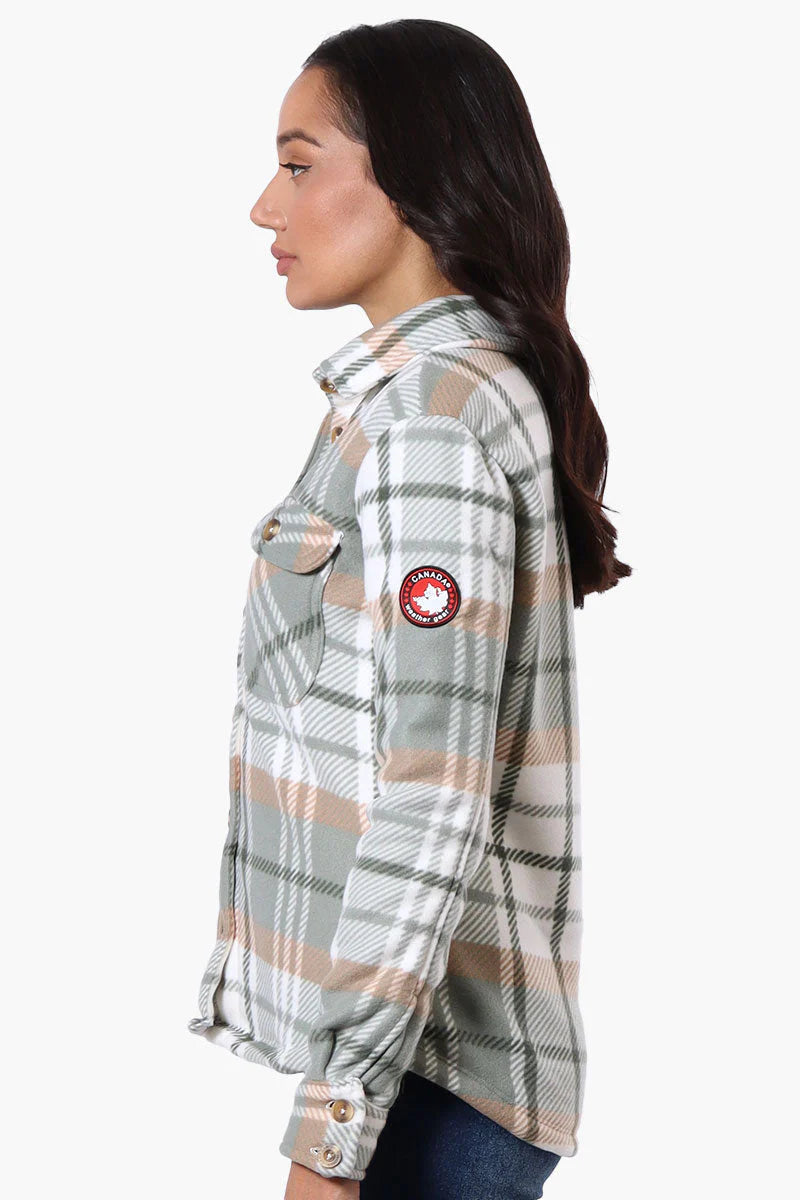 kamiska Veste boutonnée légère à motif carreaux